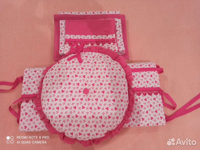 Бортики в кроватку новые