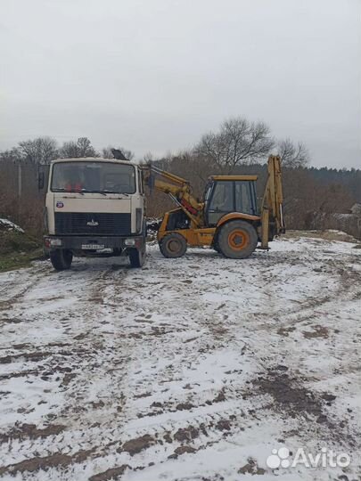 Услуги экскаватора погрузчика