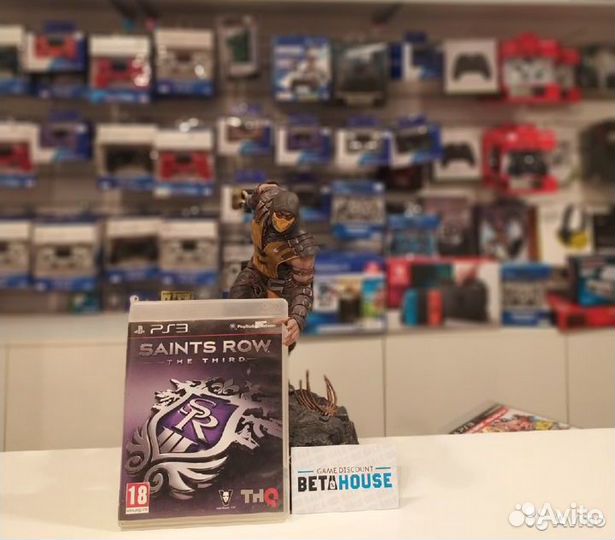 Saints ROW: THE third - игры PS3 - прокат - обмен