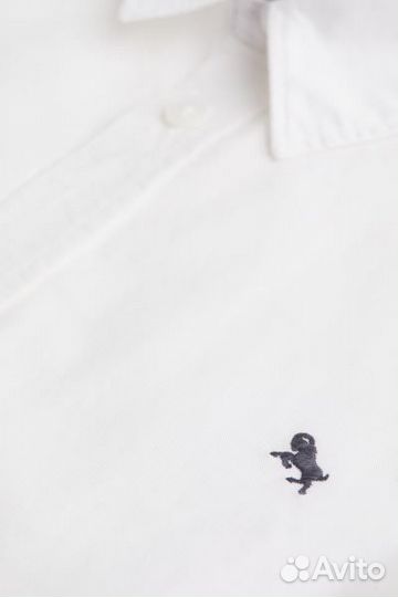 New H&M рубашка хлопок для школы Испания