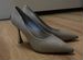 Туфли женские 37 размер серебристые