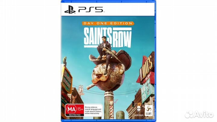 Saints Row Day One Edition PS5, русские субтитры