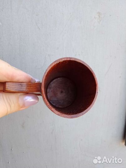 Пивная деревянная кружка