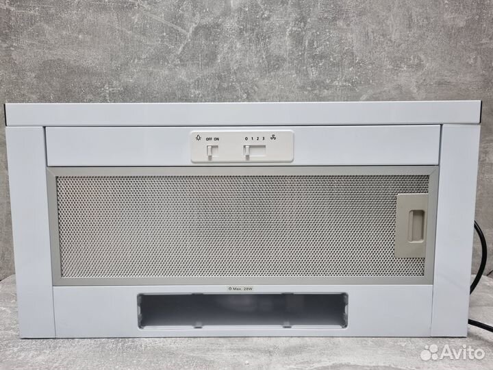 Вытяжка встраиваемая Midea E60MEB0V04 белый