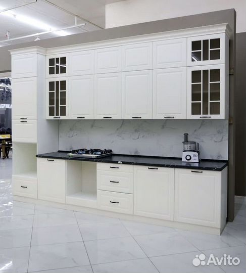 Кухонный гарнитур Мелани 3 метра Айвори Гарантия