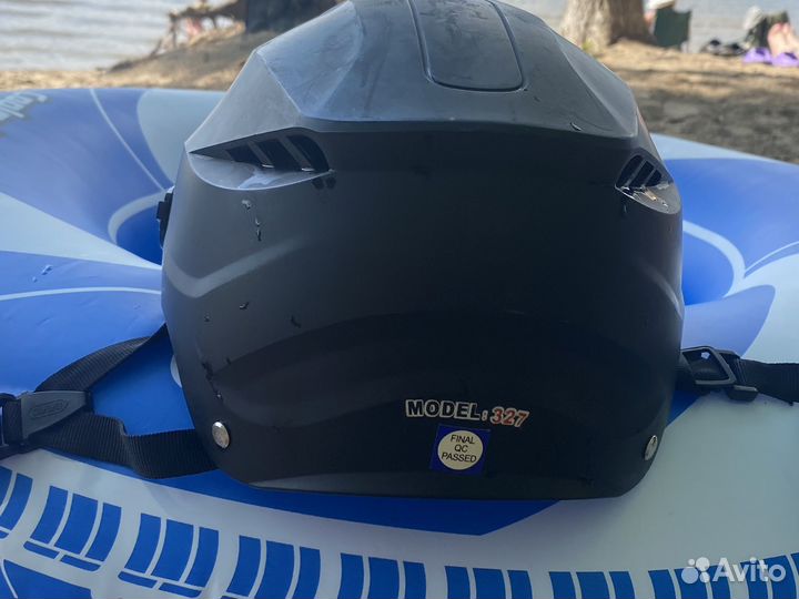 Мотошлем с визором