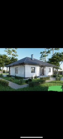 Коттедж 105 м² на участке 8 сот.