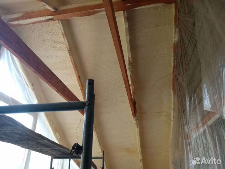 Утепление пенополиуретаном ППУ