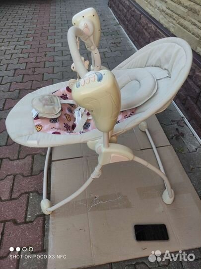 Детская кровать качалка