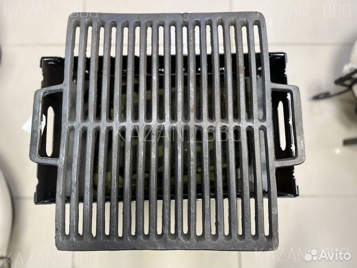 Чугунная решетка для гриля, большая