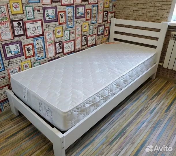 Кровать односпальная 90х200 Вероника