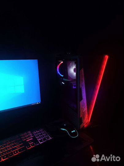 Игровой компьютер (с монитором)