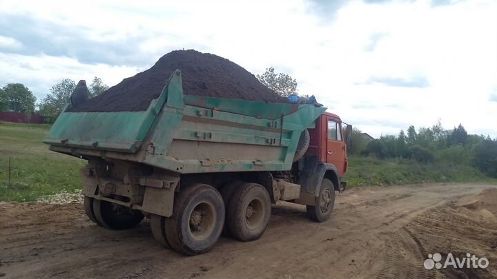 Чернозем щебень земля навоз дрова перегной грунт