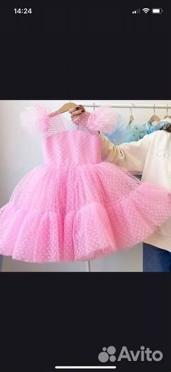 Платье для девочки 110