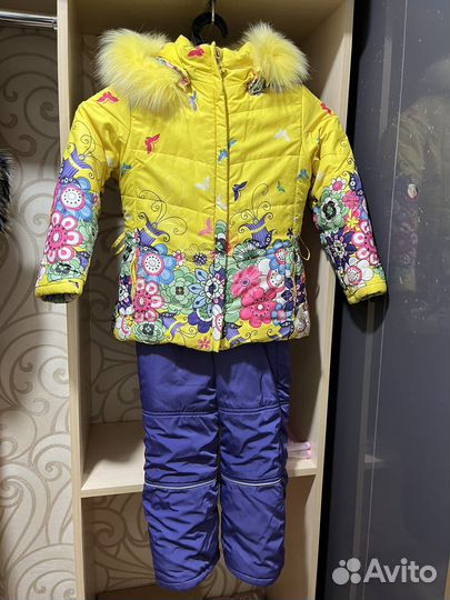 Зимний костюм для девочки