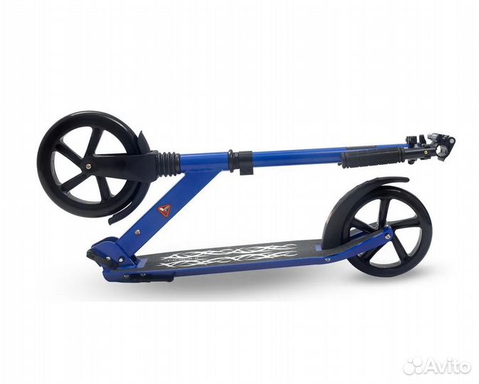 Самокат Indigo Tatoo IN052 колеса 230/200 мм