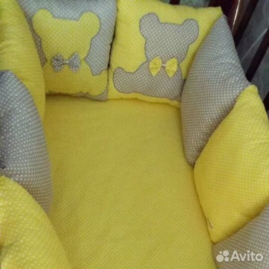 Бортики в кроватку