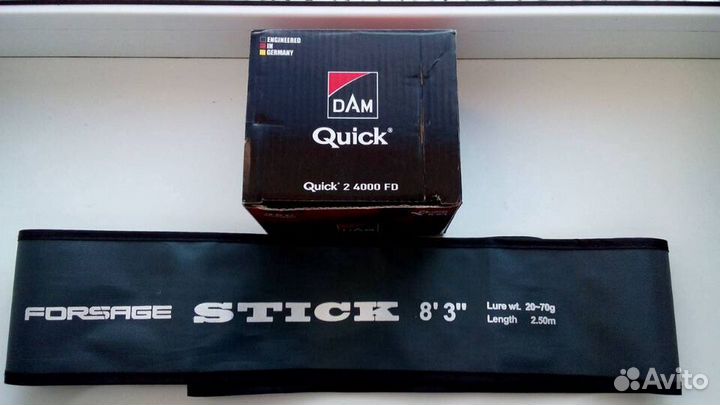 Спининг с катушкой