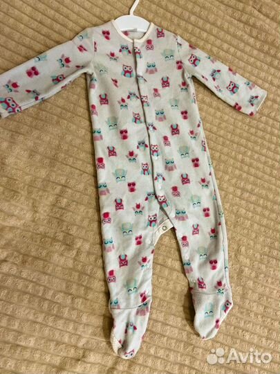 Фомсовый комбещ на девочку размер 74