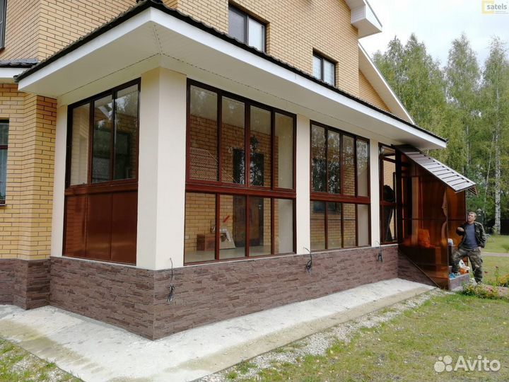 Веранда под ключ