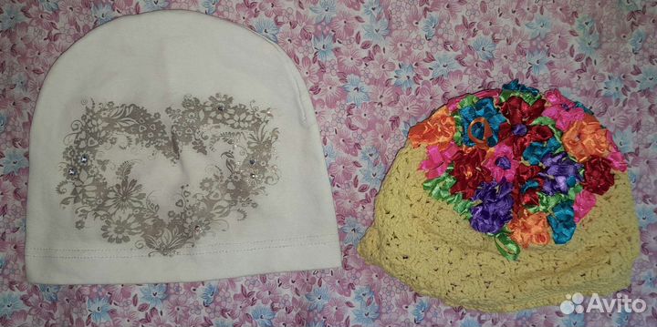 Шапки на 3-4 года