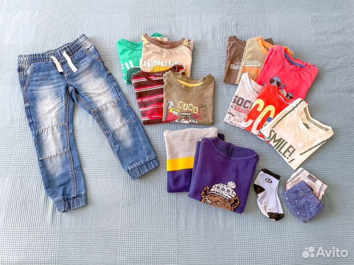 Вещи на мальчика 98-104р. Пакетом