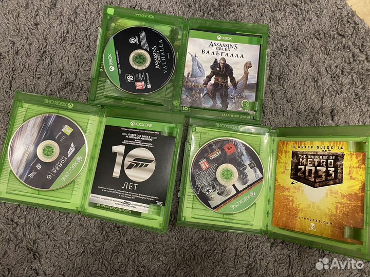 Игры на Xbox one диски / список в описании