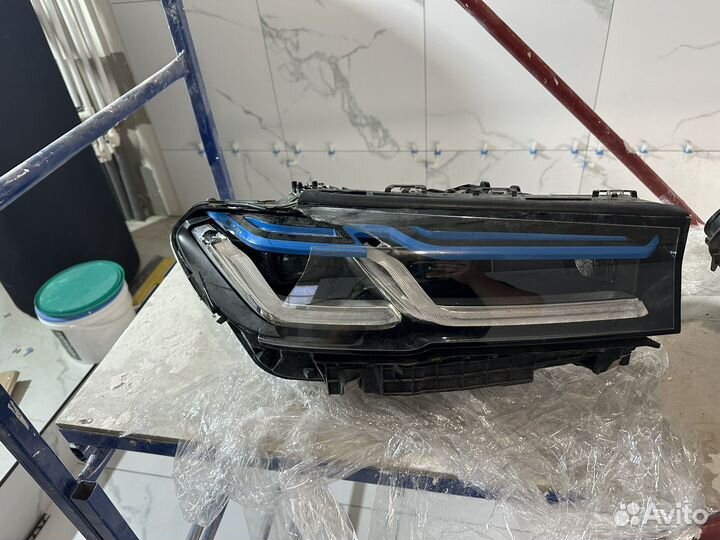 Фары передние bmw m5 f90 g30 Lazer+ shado line