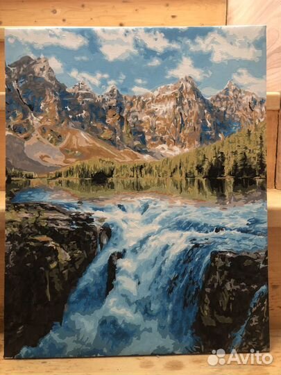 Картина маслом на холсте морской пейзаж