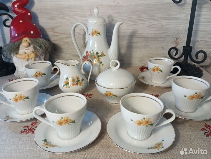 Кофейные сервизы ГДР