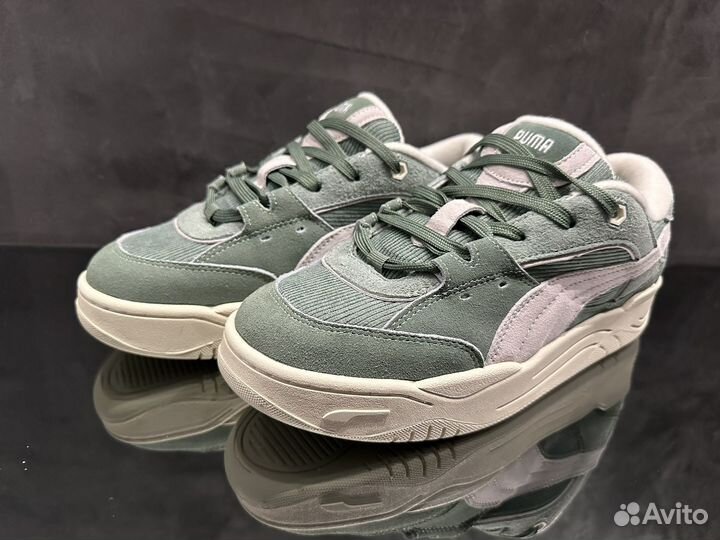 Puma 180 Green White кроссовки мужские