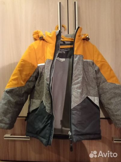 Зимний костюм для мальчика 110