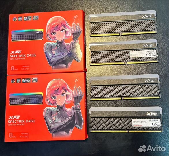 Оперативная память adata DDR4 32gb 4133mhz