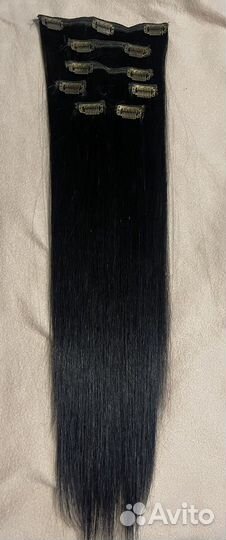 Волосы натуральные Belli-capelli на заколках