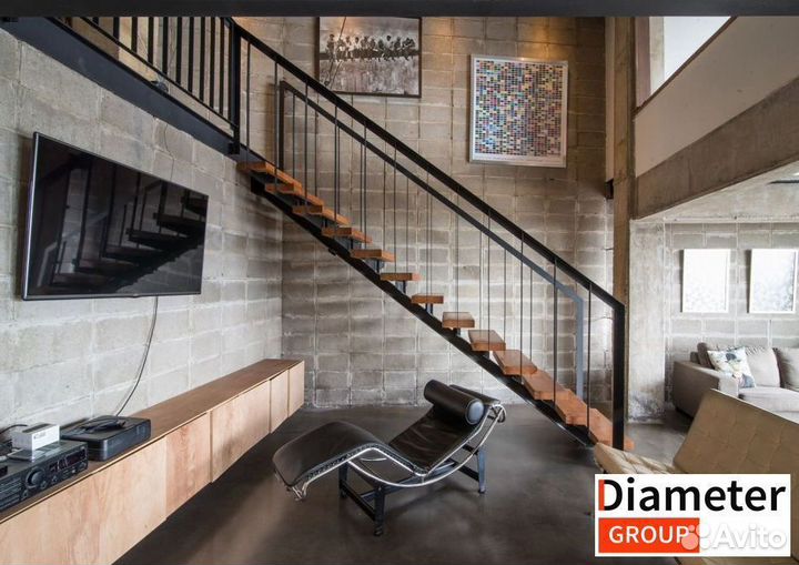 Изготовление забежной лестницы из металла