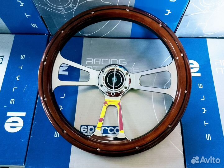 Руль nardi деревянный