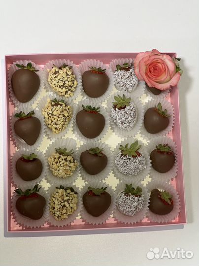 Клубника в шоколаде