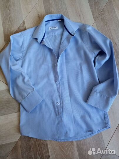 Рубашки школьные р. 122/128