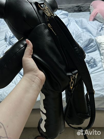 Рюкзак медведь из экокожи