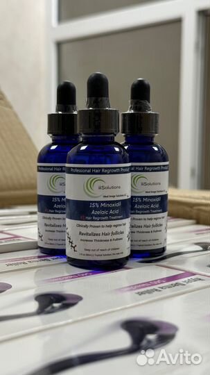 Миноксидил 15% + Мизороллер