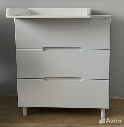 Детский пеленальный комод со съемной столешницей