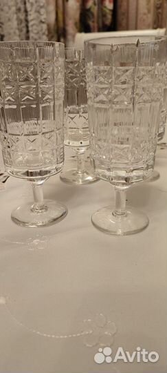 Хрустальные бокалы СССР