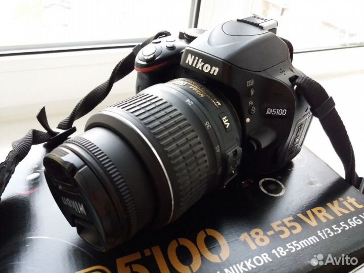 Nikon D5100 18-55 VR Kit + флешка