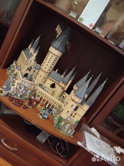 Замок хогвартс lego