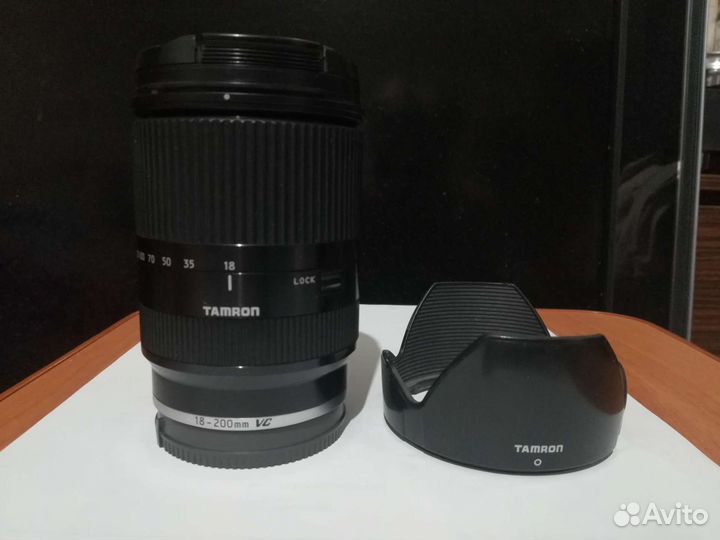Объектив tamron 18 200 f 3,5 6,3 VC e mount