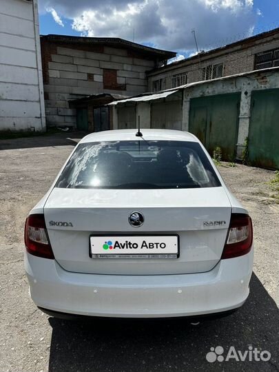 Skoda Rapid 1.6 МТ, 2018, 63 000 км