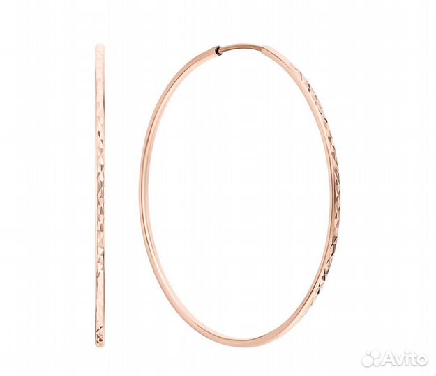 Золотые серьги конго