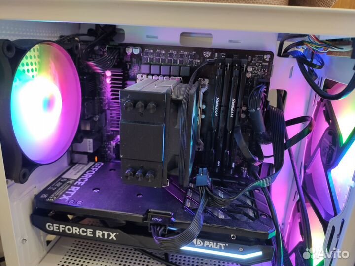 Игровой компьютер (i5 12400f 4060, ssd 256gb)