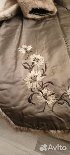 Шуба норковая 48 50 длинная