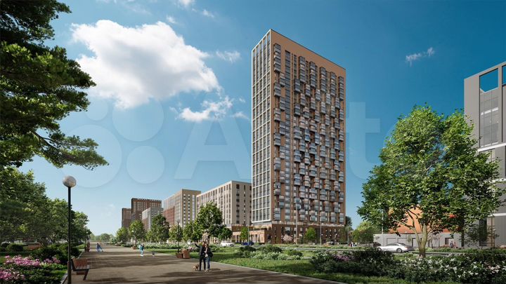 2-к. квартира, 47,3 м², 7/9 эт.